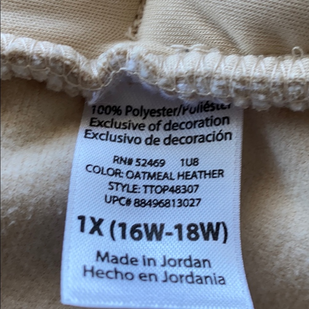 Women’s 1/4 zip heavyweight Sherpa pullover top - Picture 5 of 5